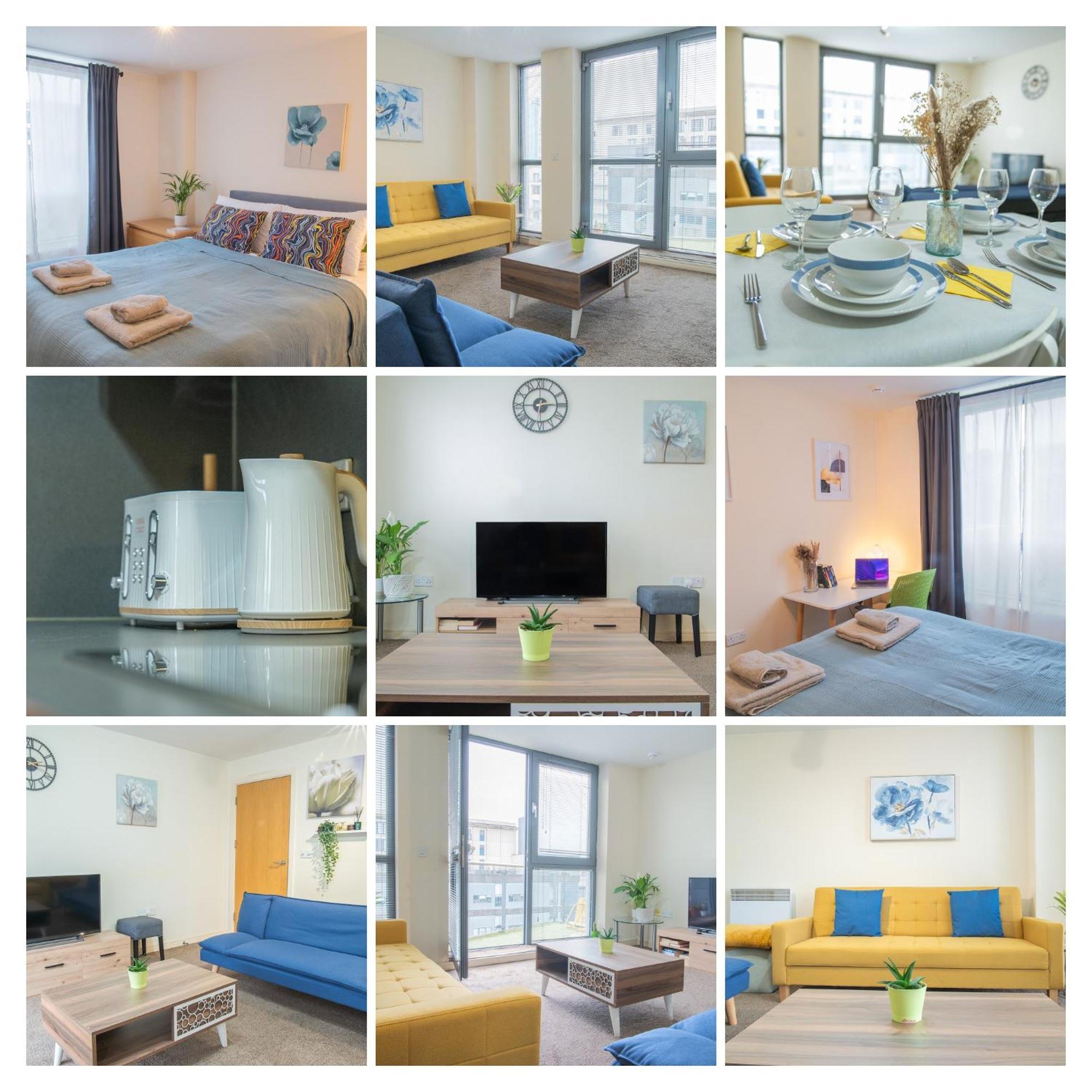 Stay In Our Stylish Flat! & Secure Building & Sleeps Up To 4 Birmingham Zewnętrze zdjęcie